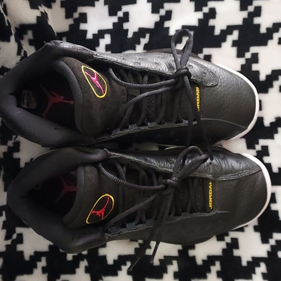 Air Jordan 13 Nike Retro Mid Playoff Black Red White Size 5.5 - Picture 5 of 5